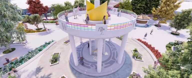 Inician obras de remodelación de Parque Central en San Marcos