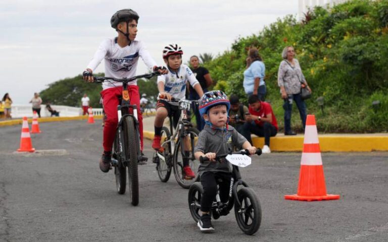 Realizan un Circuito Infantil de Ciclismo en Managua