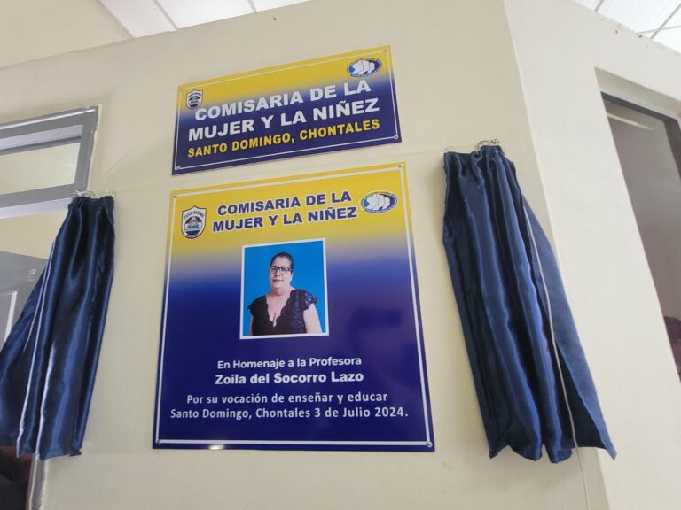 Inauguran Comisaría de la Mujer en Santo Domingo, Chontales