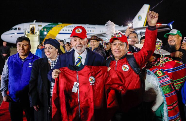 Presidente de Brasil llega a Bolivia