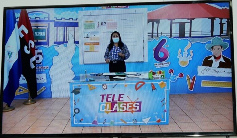 Teleclases continúan fortalecimiento conocimientos de los estudiantes