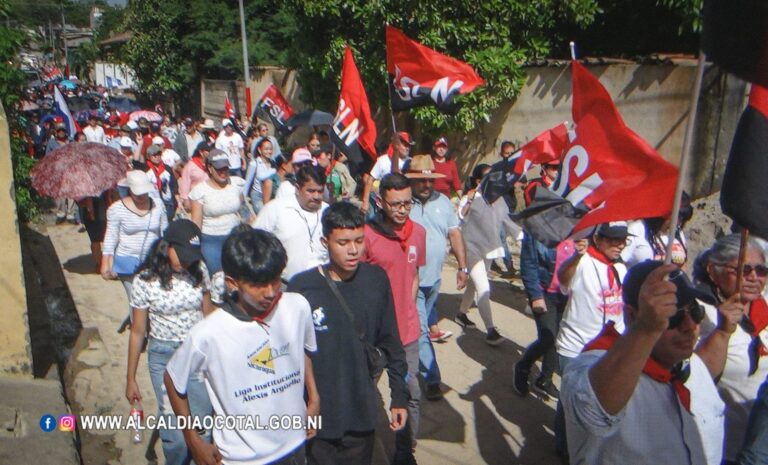 Ocotal realiza diversas actividades en saludo al 45/19
