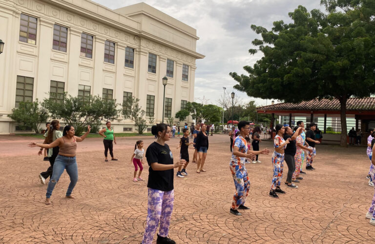 Juventud Sandinista realiza bailatón “Viva la Revolución”