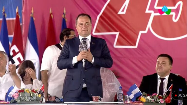 Primer Ministro de Bielorrusia felicita a Nicaragua por celebrar este 45/19