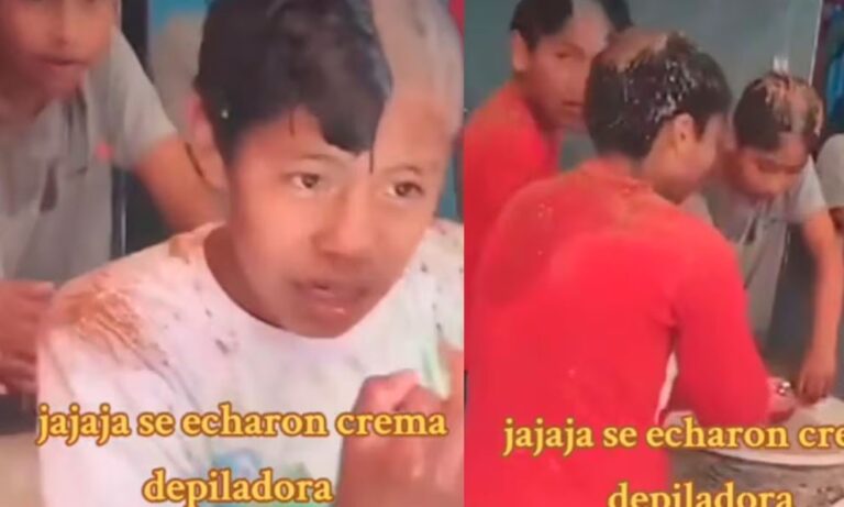 Quedan calvos al confundir crema depiladora por shampoo