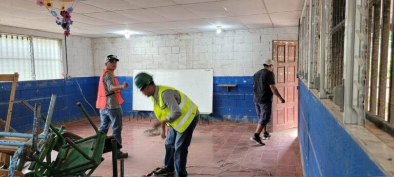 Inician obras de mejoramiento en el Centro Escolar Corazón de María