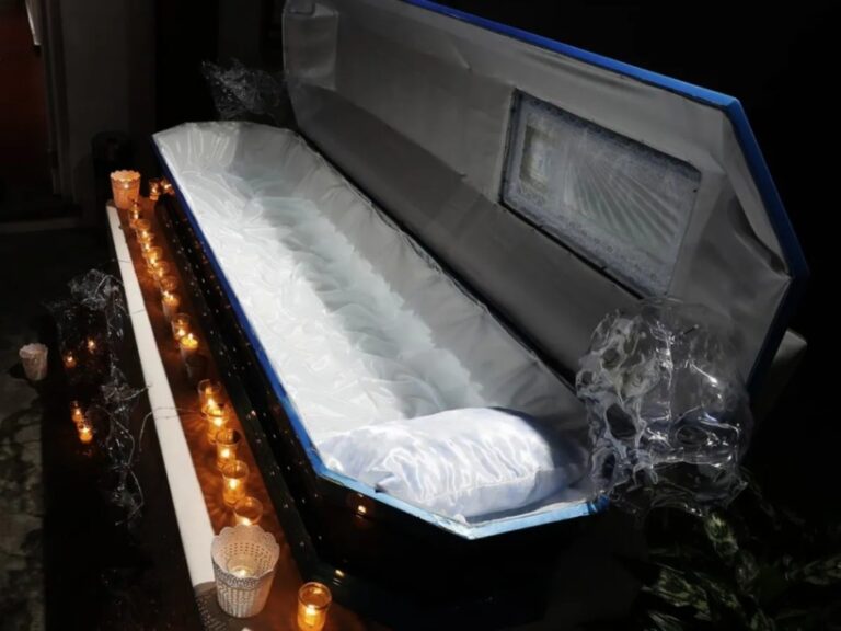 Por primera vez gana un sorteo y el premio fue de funeraria