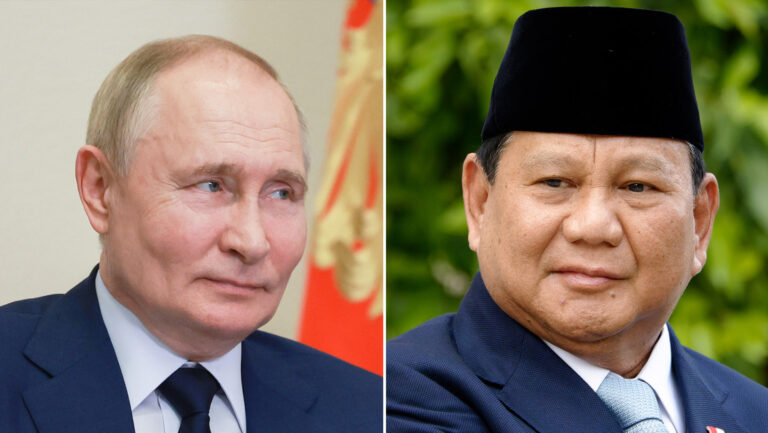Presidente Putin sostiene encuentro con el mandatario electo de Indonesia