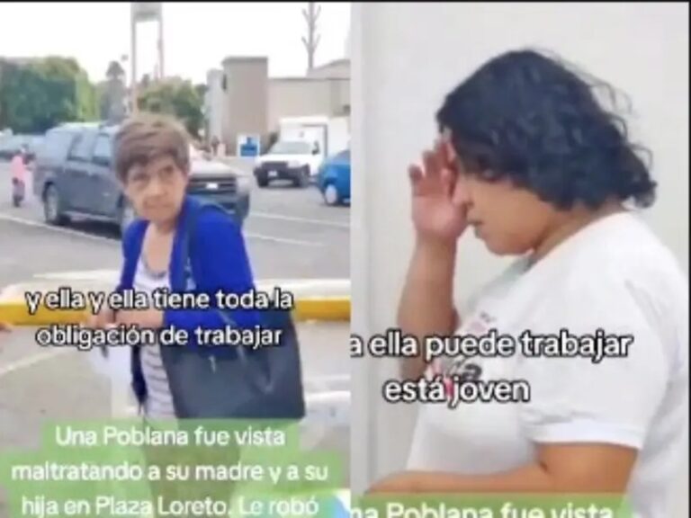 Hija le quita el dinero de la pensión a su mamá y la hace llorar