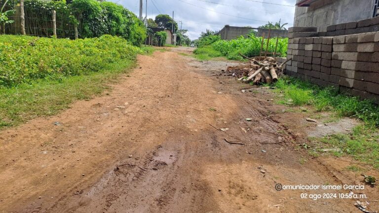 Inicia adoquinado en el barrio 19 de julio en Dolores