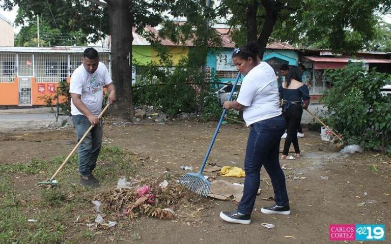 Inician campaña de limpieza y reforestación “Las mañanitas verdes” en Managua