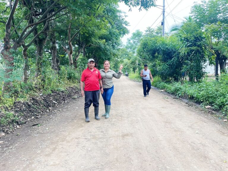 Rehabilitan 12km de caminos productivos en Muy Muy