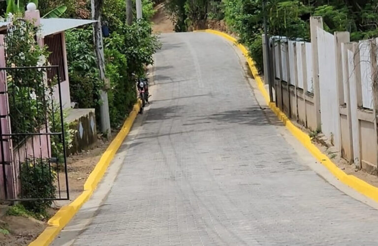 Alcaldía de Ocotal inaugura proyecto vial