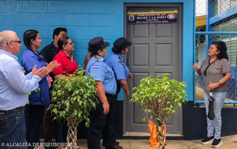 Inauguran Segunda Comisaría de la Mujer en Niquinohomo