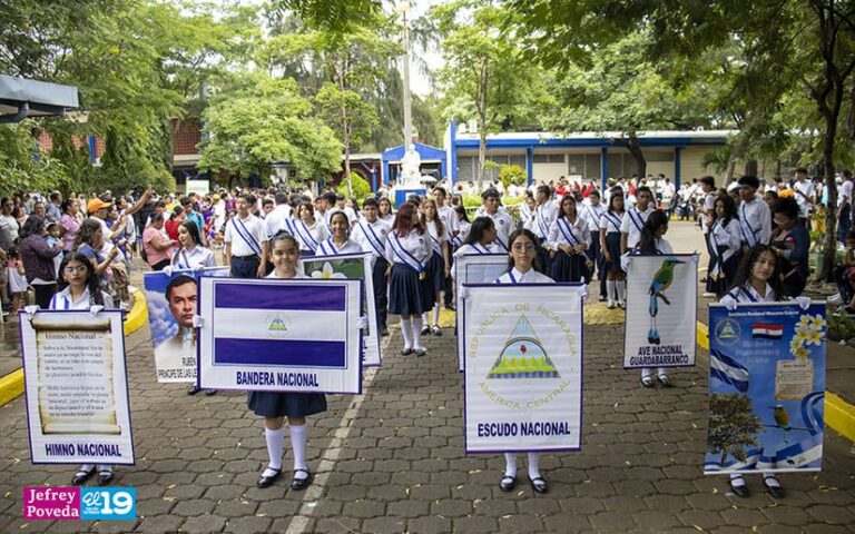 Instituto Maestro Gabriel celebra Desfile Patriótico y 63 años de fundación
