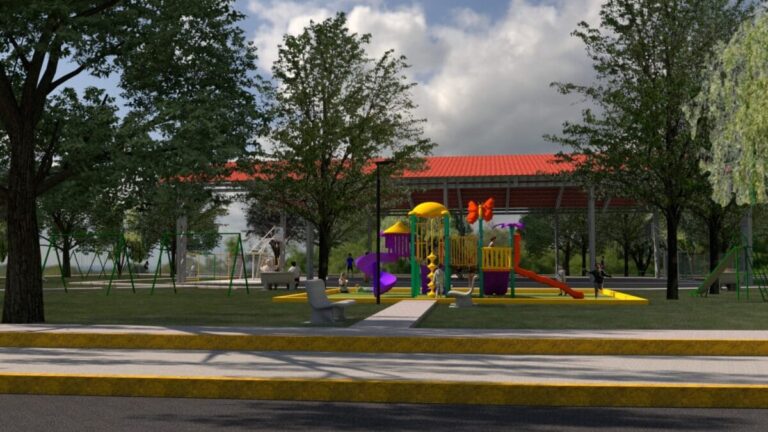 Mejoran condiciones de parque en Jinotepe