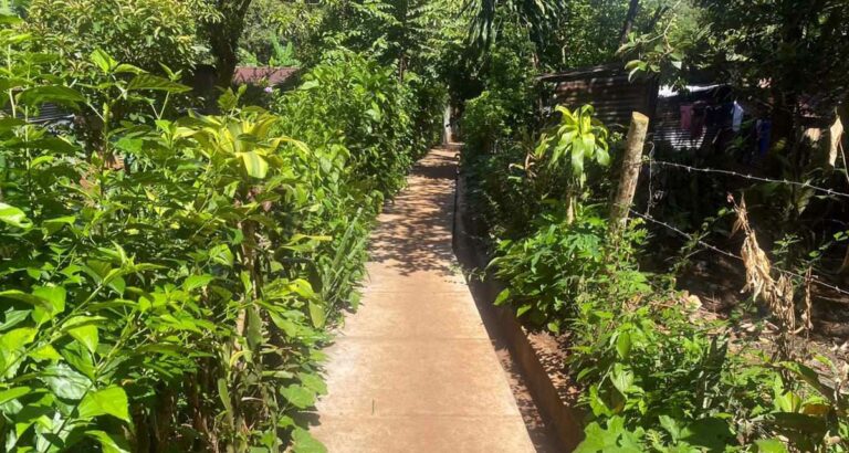 Inauguran andenes y canaletas en Matagalpa