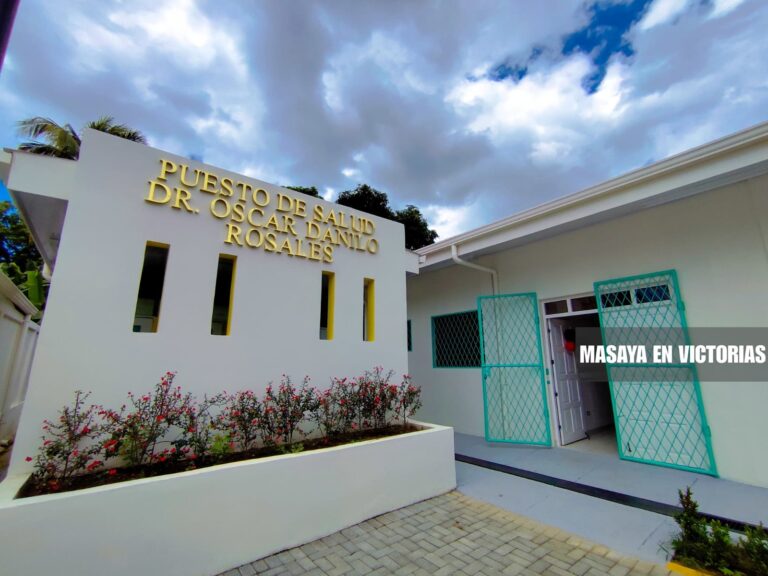 Inauguran el moderno Puesto de Salud Óscar Danilo Rosales en Nindirí