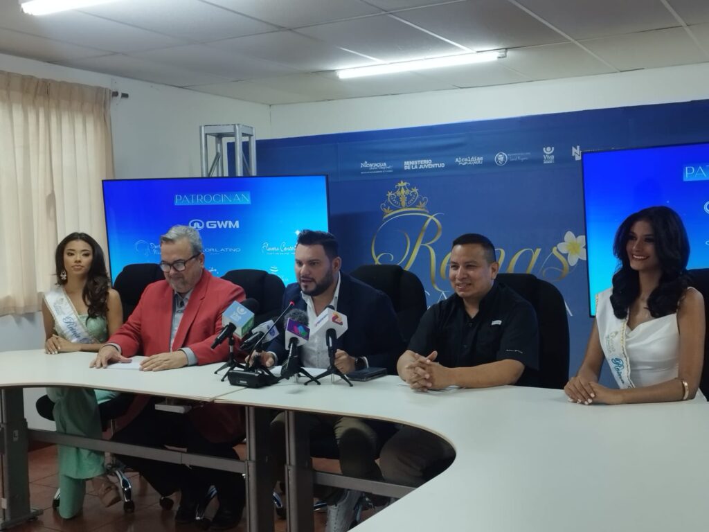 Competencia de trajes nacionales de Reinas Nicaragua en León