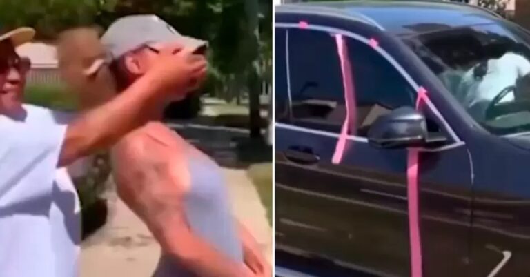 Padre regalan un BMW a su hija y ésta se molesta