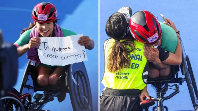 Proponen matrimonio a una entrenadora en los Juegos Paralímpicos 2024