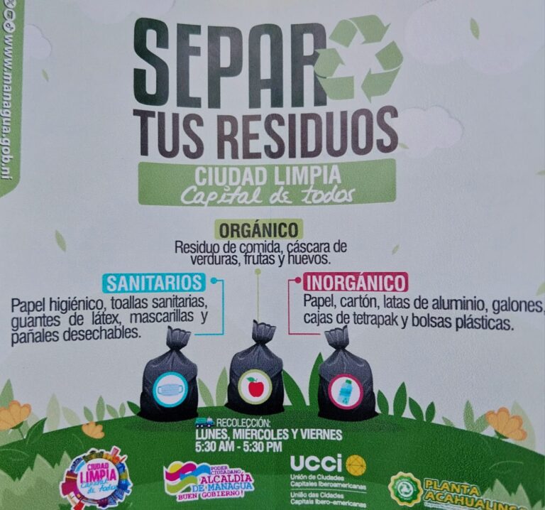Managua se transforma con el Proyecto ‘Ciudad Verde'”