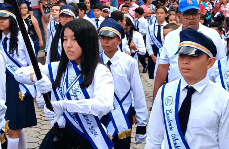 Ocotal realiza IV desfile patrio 2024