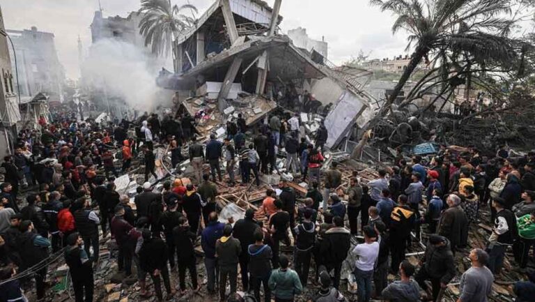 Bombardeo israelí deja 40 personas fallecidas en Gaza