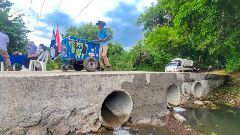 Mejoran el acceso vial en Nandaime