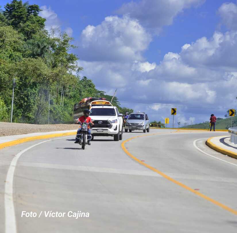 Tercer tramo de la carretera Siuna – Rosita