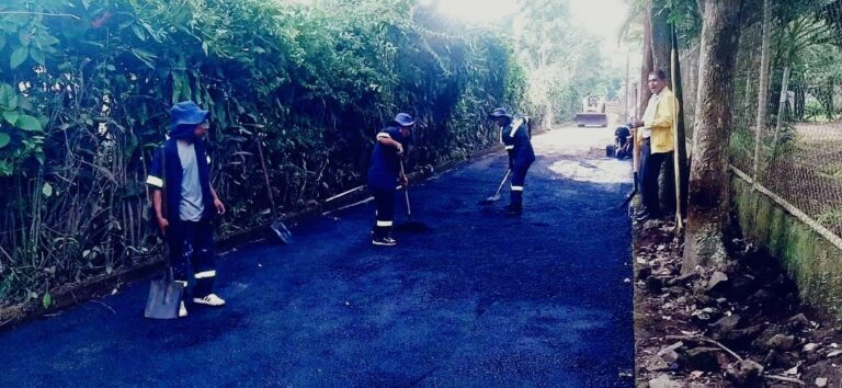 Inician obras de asfaltado en “Los Marqueses”