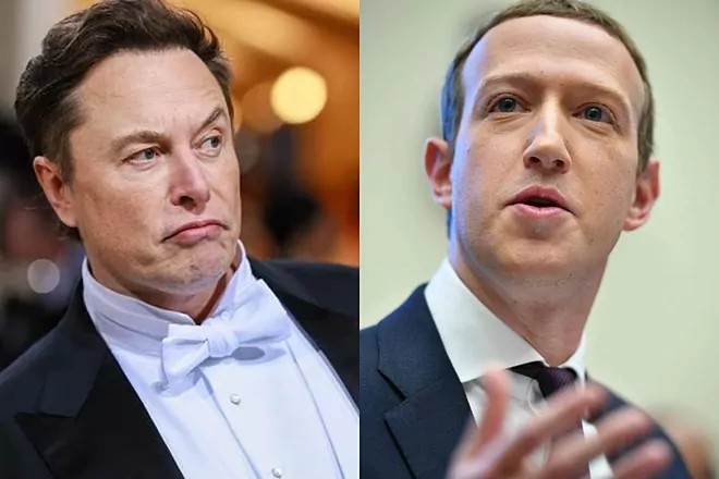 Musk reta a Zuckerberg a medirse el pene
