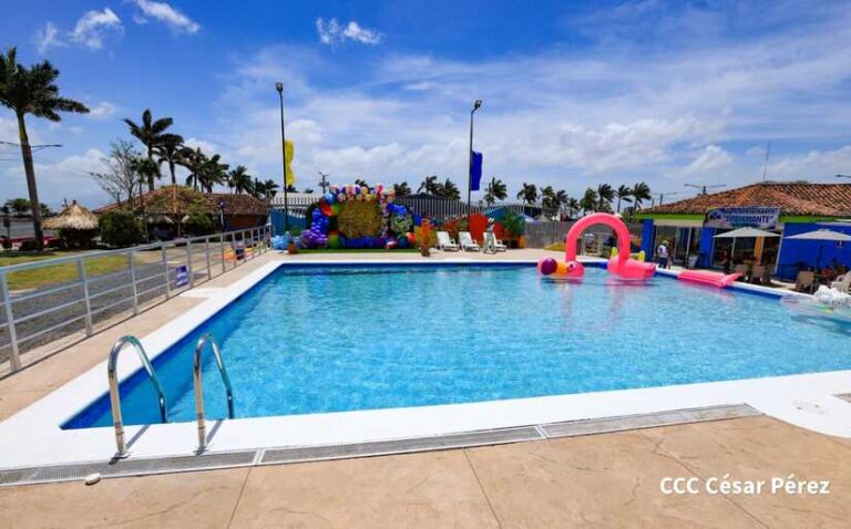 Inauguran Zona Acuática en Puerto San Jorge