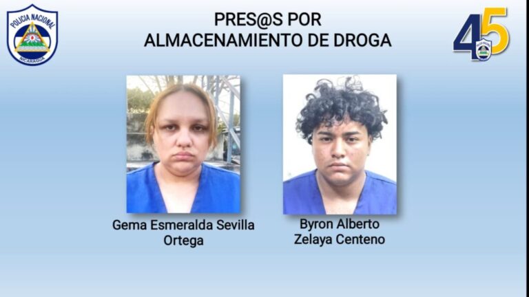 Policía Nacional de Nueva Segovia informa sobre operación exitosa contra el crimen organizado