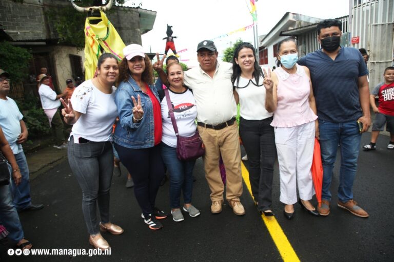Inauguran 4 cuadras nuevas en el barrio San José Oriental