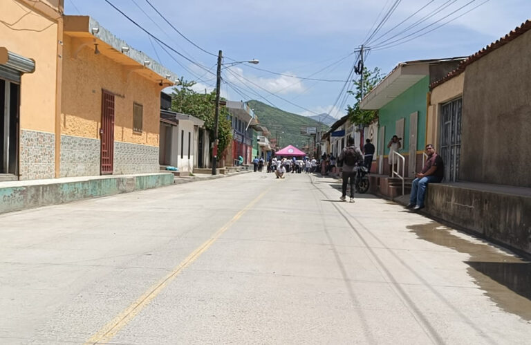 Nuevas calles para el barrio Lacayo Farfán en Ocotal