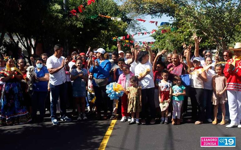 Inauguran mejoramiento vial de 4 calles con recarpeteo asfáltico