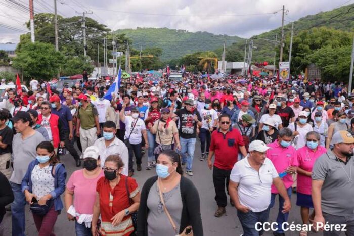 Homenaje al 43 aniversario de la Gesta Heroica de los Mártires de Batahola.