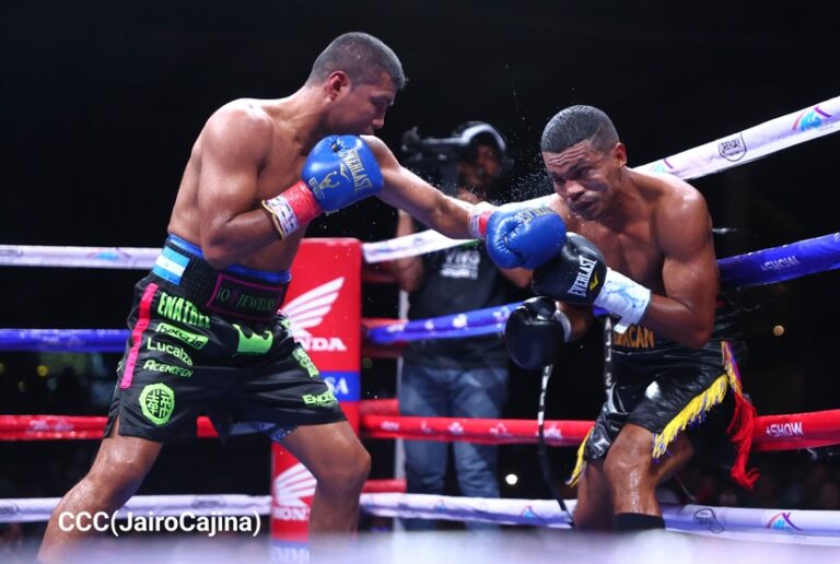 Catedra de boxeo de Román “Chocolatito” González
