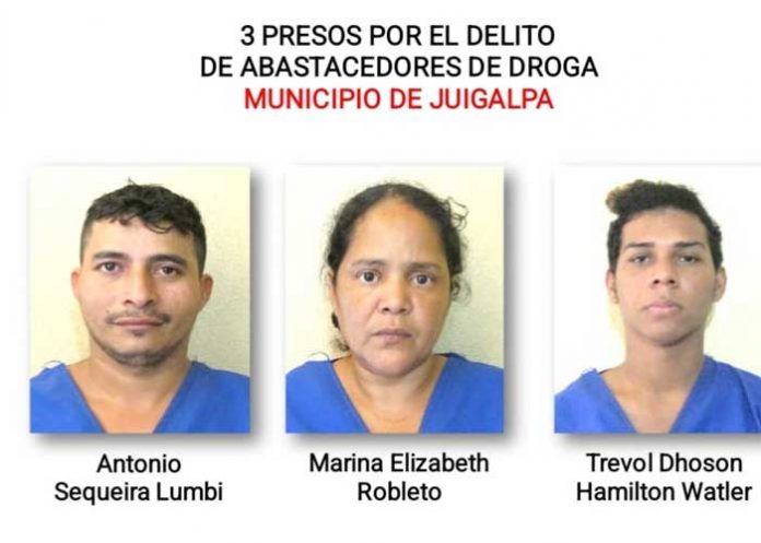 Ponen tras las rejas a 7 sujetos en Chontales