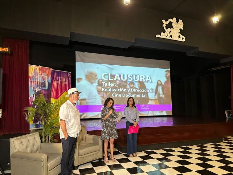 Finaliza Taller de Realización y Dirección de Cine Documental