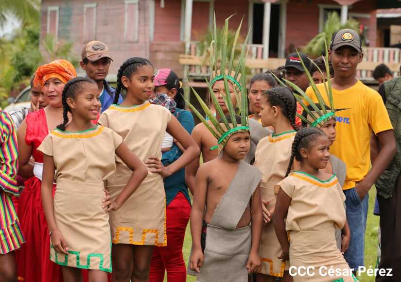 Celebran Día Internacional de los Pueblos Indígenas en la Costa Caribe Norte