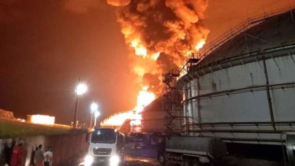 Tercer tanque de combustible en Matanza no ha colapsado