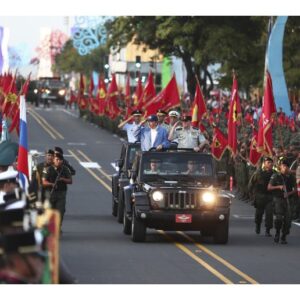 Se estará realizando el Desfile Militar esta tarde, destaca Rosario