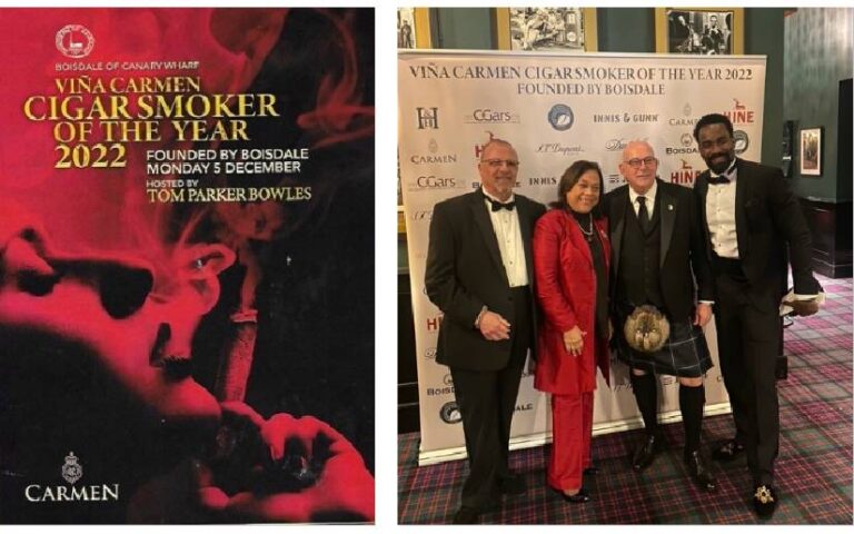 Puros nicaragüenses reconocidos en Premios Boisdale de Londres