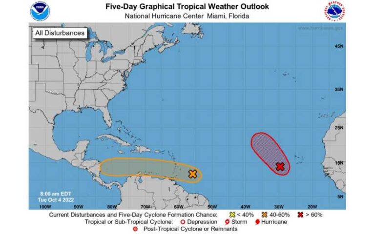 Ejército informa sobre seguimiento a fenómeno meteorológico
