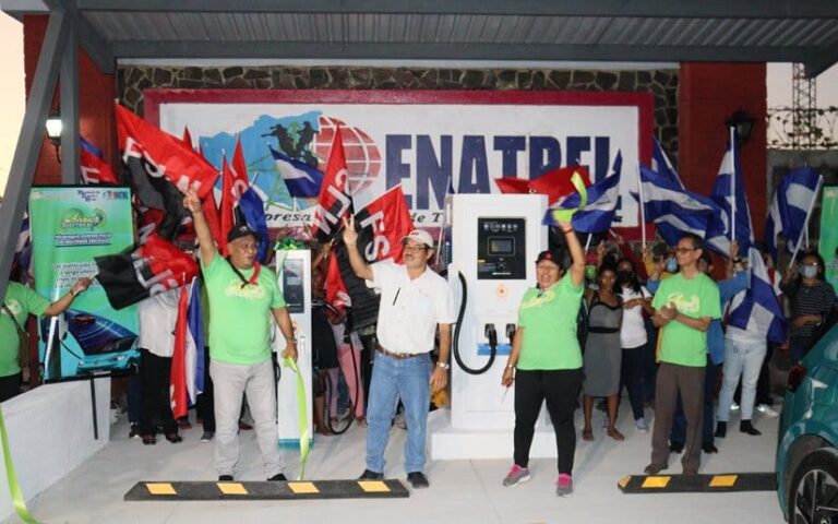 12 puestos de cargas para vehículos fueron inaugurados en San Juan del Sur