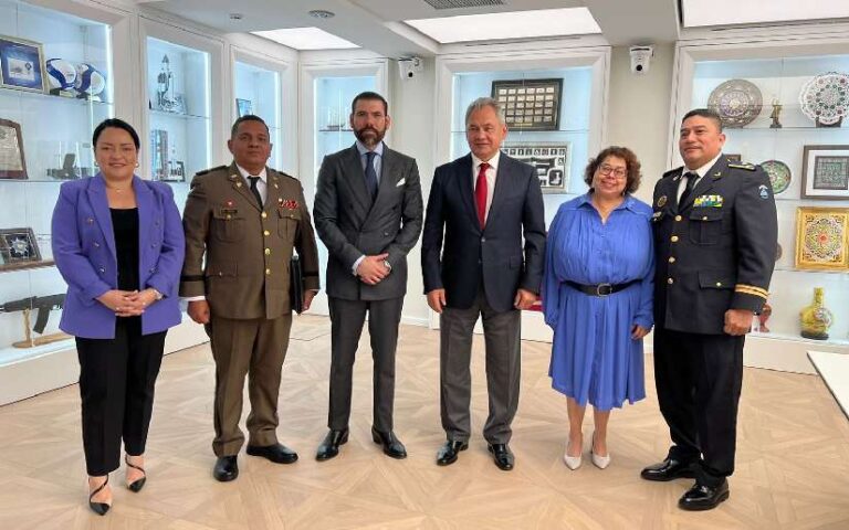 Delegación nicaragüense sostiene reunión con el Secretario del Consejo de Seguridad de la Federación de Rusia