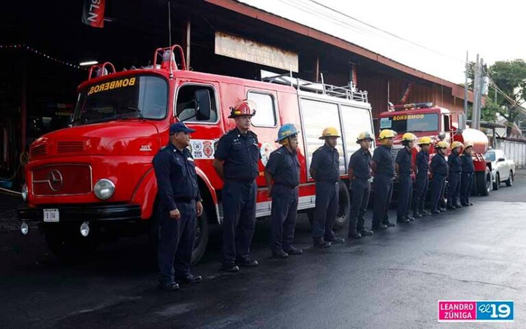 Salen cisternas para la nueva unidad de bomberos en Santo Domingo, Chontales