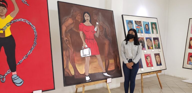 Inauguran exposición “Entre Trazos y Colores